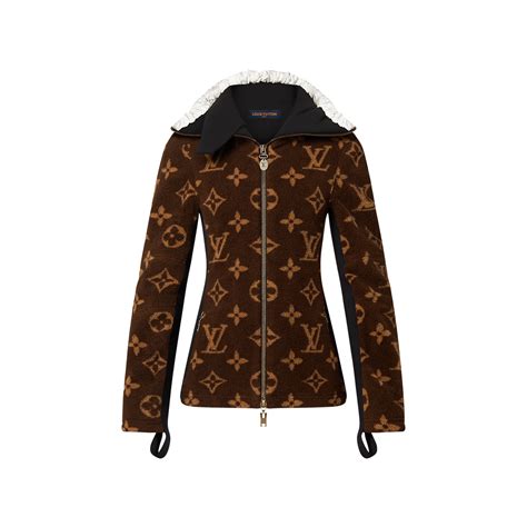 louis vuitton monogram jacquard hooded down jacket|Monogram Fleece Jacket .